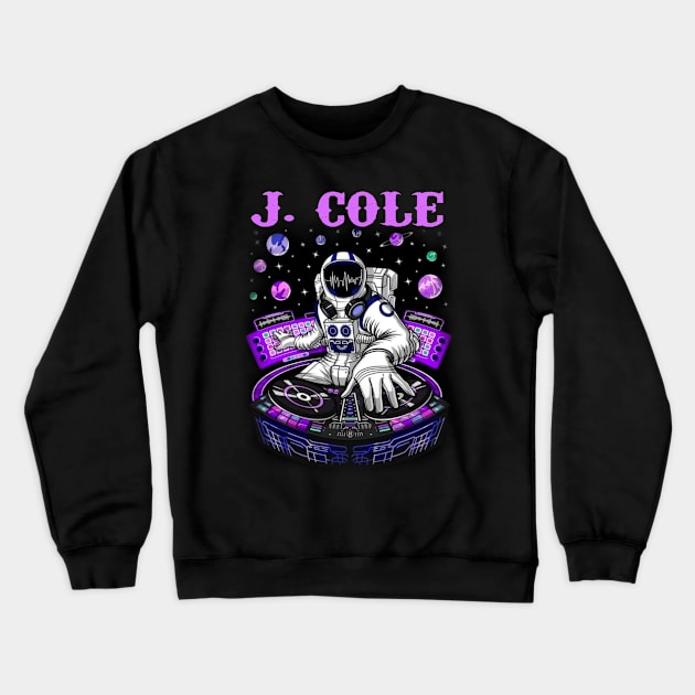 J. COLE RAPPER Crewneck Sweatshirt by Tronjoannn-maha asyik 